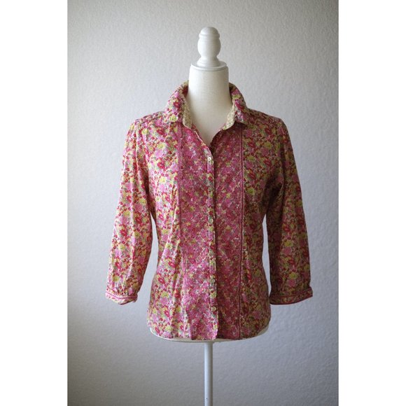 Floral Embroidered Button-Up by Robert Graham - Picture 1 of 4